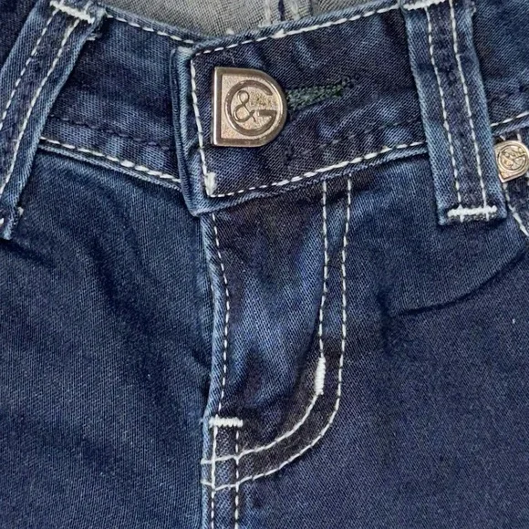 D&G Dolce &‎ Gabbana Low Rise Dark Wash Slim Straight Jeans Size 26 - Picture 4 of 12